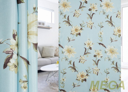 Ткани портьерные Печать Сатен ERT MS5025-1/280 P Pech