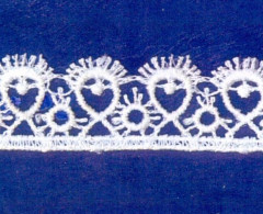 Кружево № 2001484 шир 20мм (уп.9м)