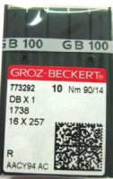 Иглы Groz-Beckert Прямострочные