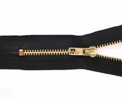 Молния металл Т-5 1 замок 18см (100шт) латунь