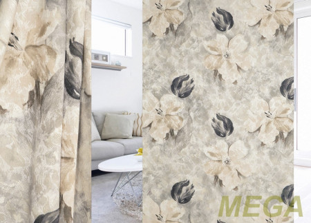 Ткани портьерные Печать Жаккард GL PP1081-3/150 P Pech