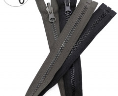 Молния трактор Т8 1 замок 75см у/з бегунок перекидной LOGO (50шт)