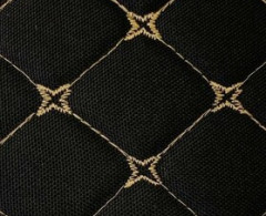 Ткань обивочная для автомобильных чехлов шир 150см (№7 (черный + 148 красный)) (№2 (черный + 277.бежевый)