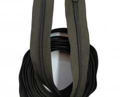 Молния спираль Т-8 1 замок, автомат, 180см (50шт)