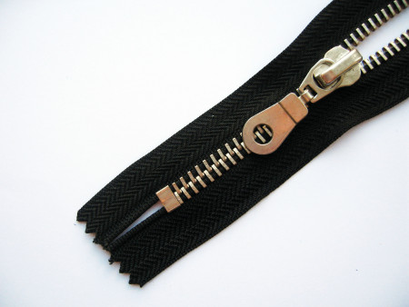 Молния металл никель Т-8 1 замок Неразъемная 16см в Пензе