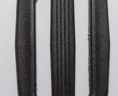 Пряжка 2-х щелевая пластик шир.50мм. №8826 (500шт)