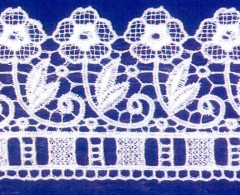 Кружево № 6505651 шир 65мм(уп.9м)