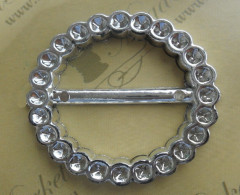 Пряжка "ММ" металлизированная № 201 (3см)