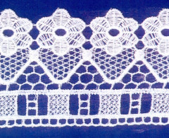 Кружево № 6505711 шир 65мм(уп.9м)
