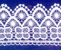 Кружево № 7005324 шир 70мм(уп.9м)