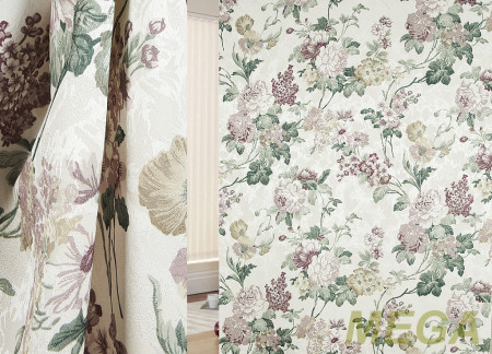 Ткани портьерные Печать Жаккард ERT S DP3079-V1/150 P Pech