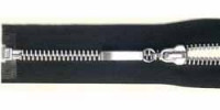 Молния металл никель Т-5 1 замок Разъемная 100см в Пензе