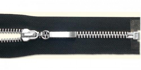 Молния металл никель Т-5 1 замок Разъемная 50см в Пензе