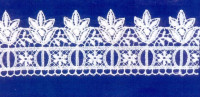 Кружево № 5005554 шир 50мм(уп.9м)
