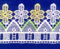 Кружево № 7005710 шир 70мм(уп.9м)