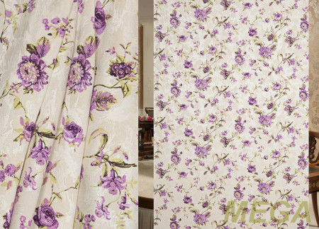 Ткани портьерные Печать Жаккард ERT DP832-1/150 P Pech