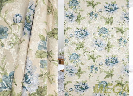 Ткани портьерные Печать Жаккард GL S PP1060B-2/150 P Pech