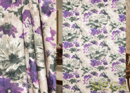 Ткани портьерные Печать Жаккард GL PP1137-4/150 P Pech