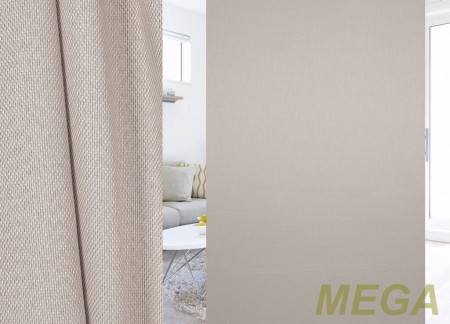 Ткани портьерные Однотон Лен KT MLM-01-1/280 Bl