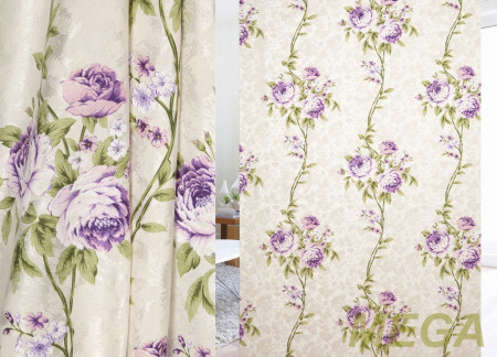 Ткани портьерные Печать Жаккард ERT DP3830-4/280 P Pech